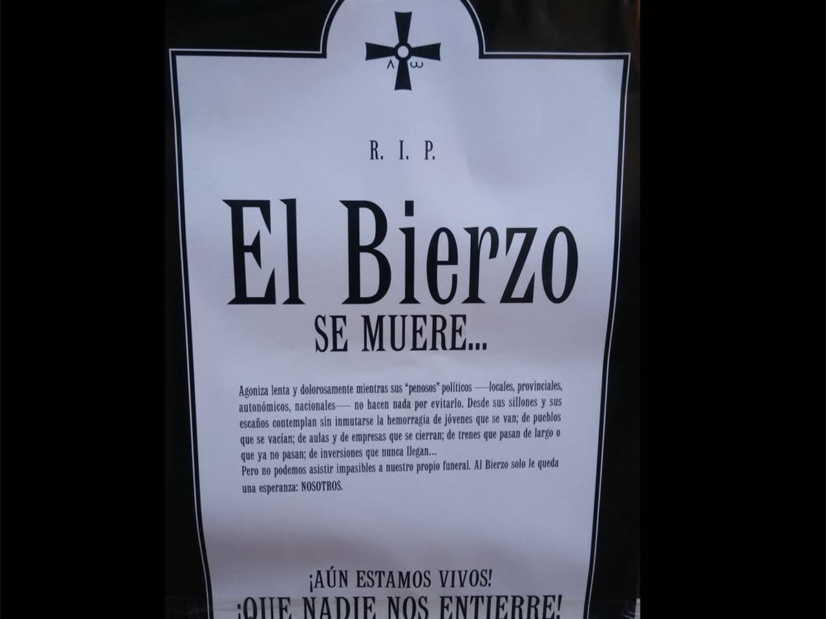 Foto: El Bierzo se muere: así han aparecido este jueves las calles de Ponferrada (Foto: Twitter)