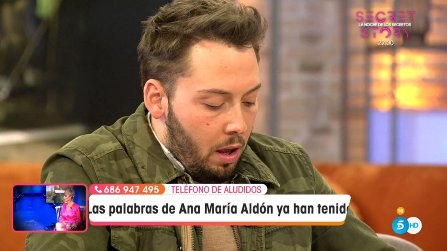 José Antonio Avilés en 'Viva la vida'. (Mediaset España)