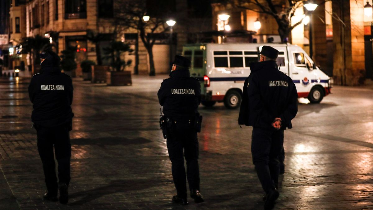 Los altercados nocturnos en San Sebastián dejan tres 'ertzainas' heridos y 10 detenidos