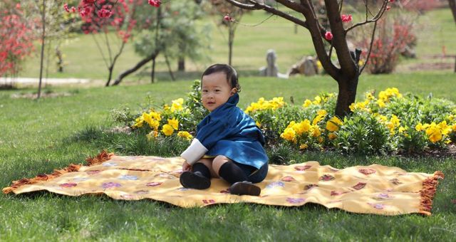 El pequeño Jigme Ugyen Wangchuck. (RR.SS.)