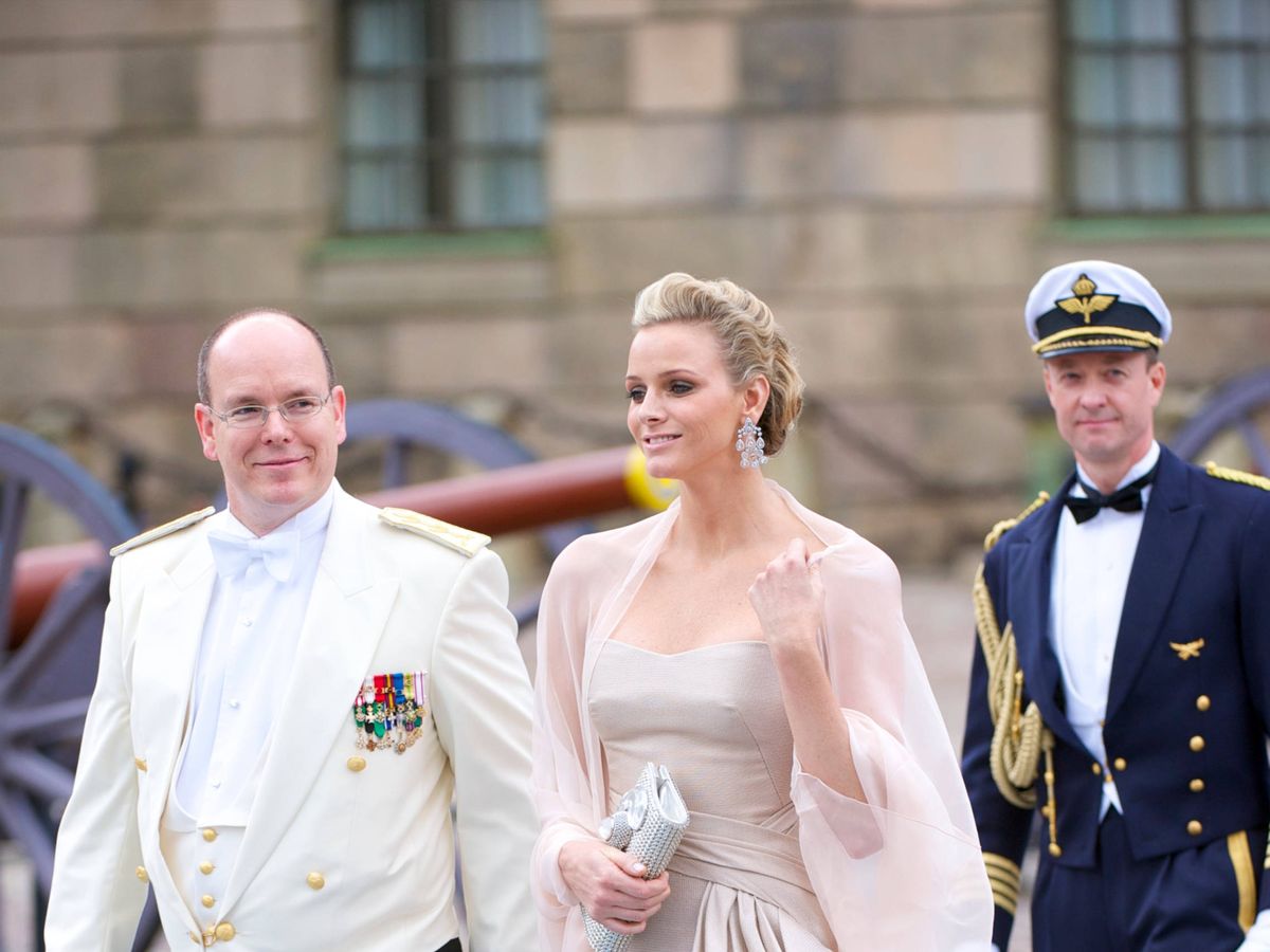 Foto: El príncipe Alberto y Charlène de Mónaco. (Limited Pictures)