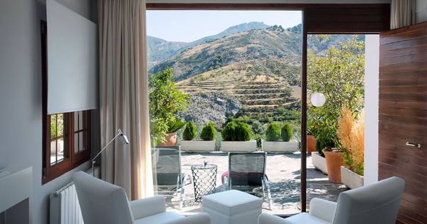 Foto: Así son las vistas de las habitaciones de La Almunia del Valle, en Monachil (Granada).