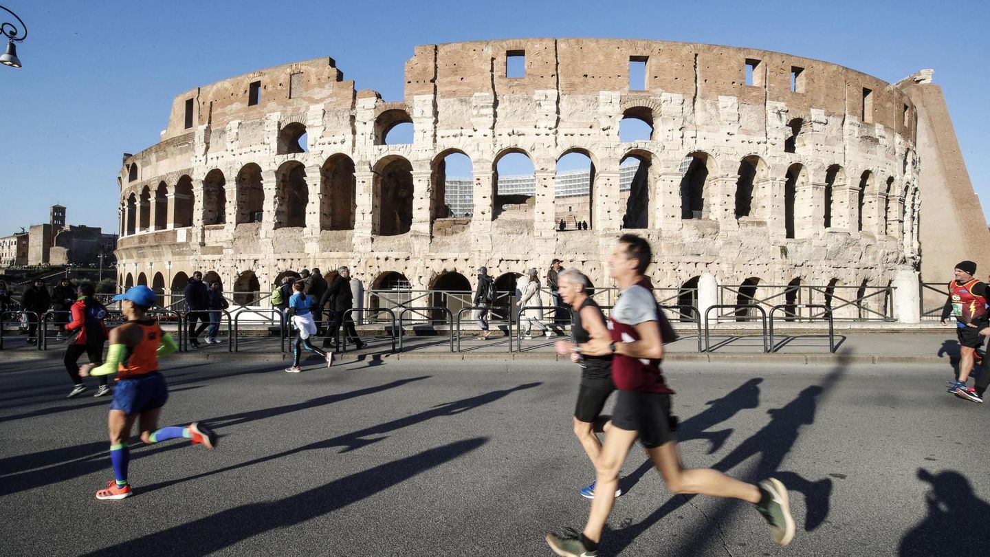Además, el running es la excusa perfecta para conocer nuevos destinos (EFE EPA/Giuseppe Lami)