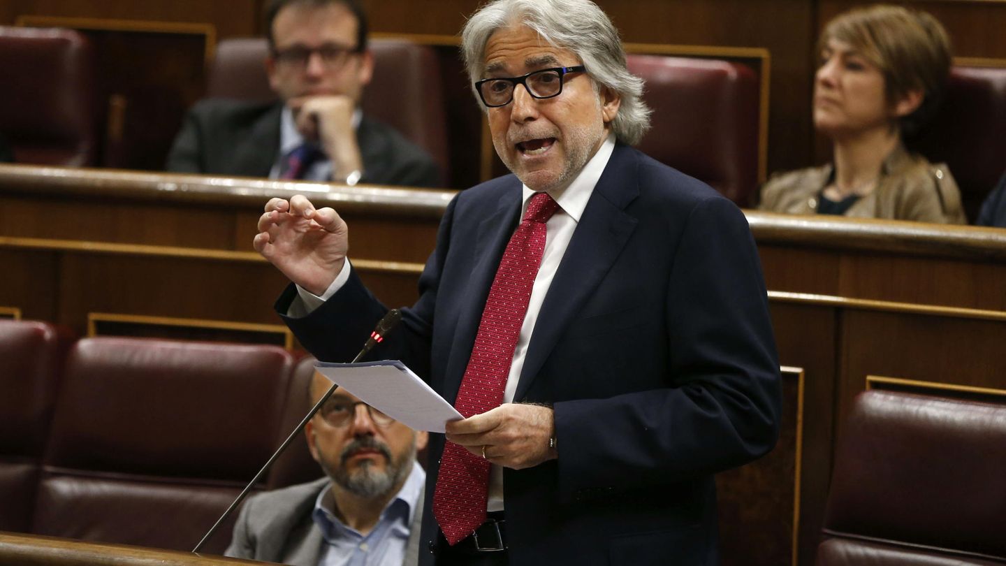 Josep Sánchez Llibre, en el Congreso, en una imagen de 2015. (EFE)