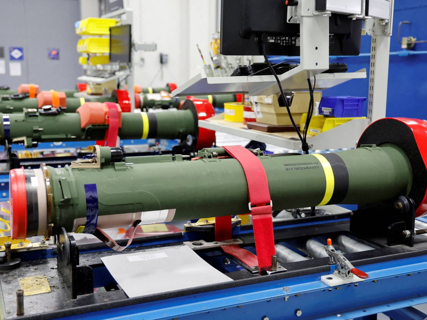 Factoría de misiles Javelin en Alabama. (Reuters)