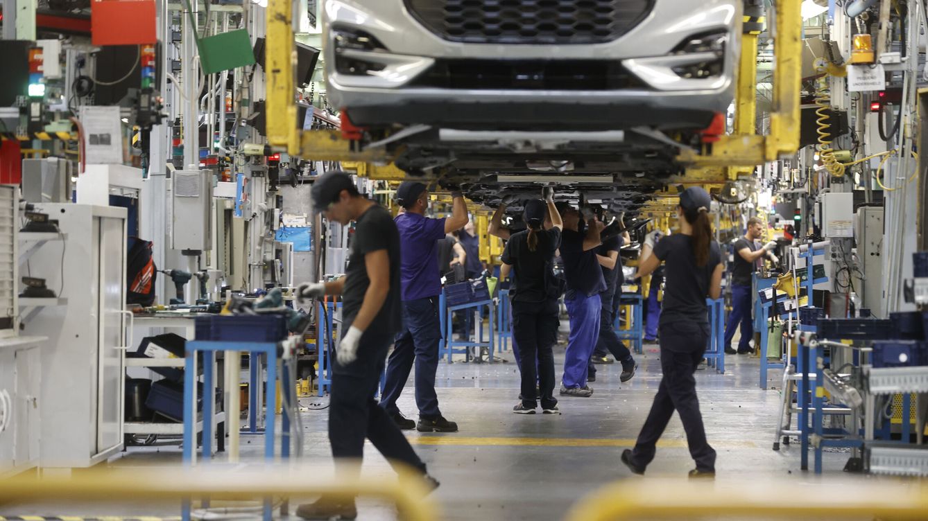 Foto: Imagen de la fábrica de Ford en Almussafes. (EFE)