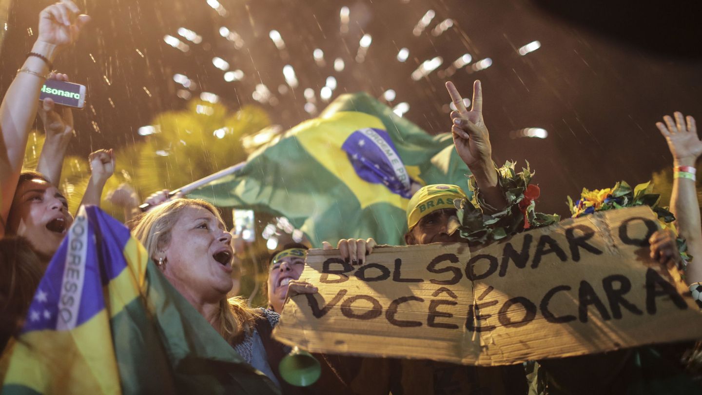 Simpatizantes de Bolsonaro. (EFE)