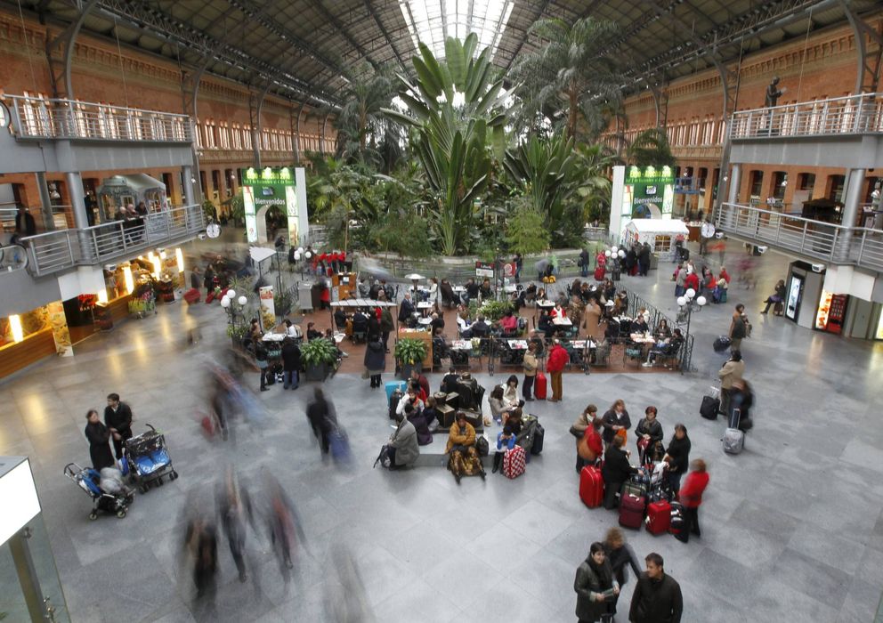 Foto: Interior de la estación de Atocha