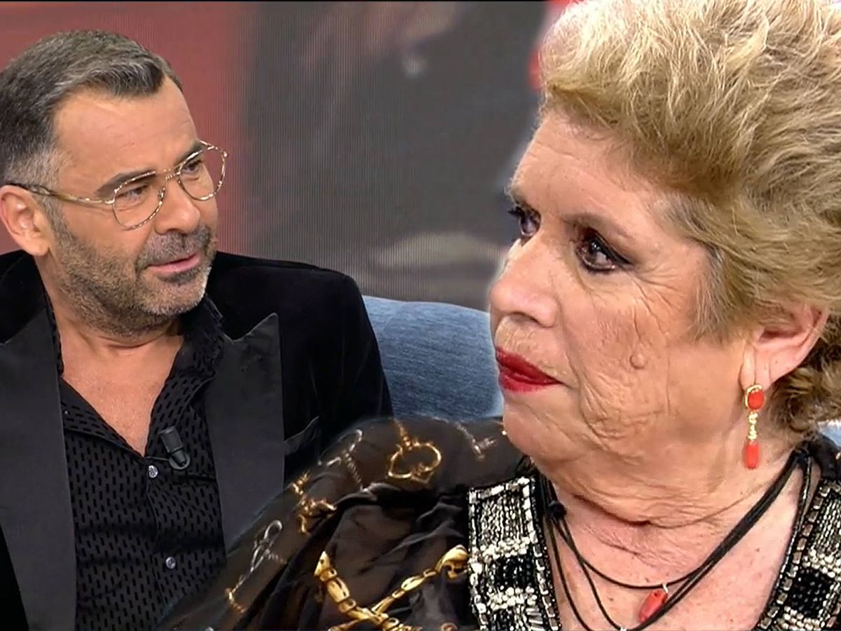 Foto: Jorge Javier Vázquez y María Jiménez, en 'Sábado Deluxe'. (Telecinco)