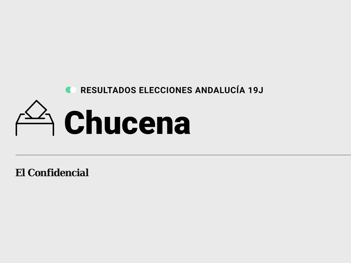 Foto: Resultados en Chucena, Huelva, de las elecciones de Andalucía 2022 este 19-J (C.C./Diseño EC)