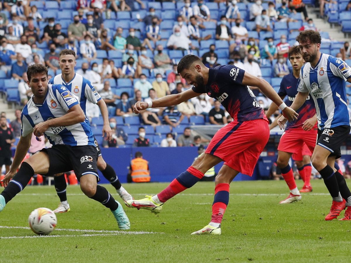 Foto: Carrasco anota el gol del empate. (REUTERS)