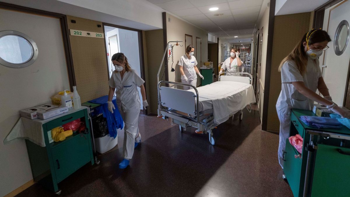Los enfermeros otorgan un suspenso a su calidad de vida a causa del coronavirus