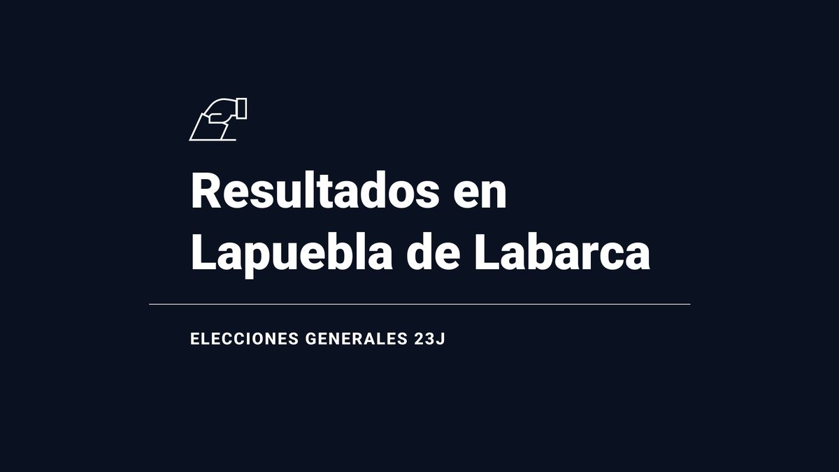 Lapuebla de Labarca: ganador y resultados en las elecciones generales del 23 de julio 2023, última hora en directo