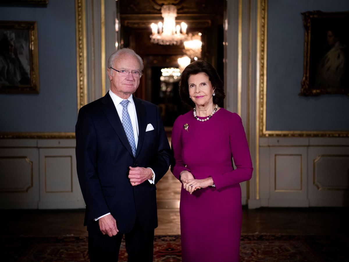 Foto: Los reyes de Suecia. (Reuters)