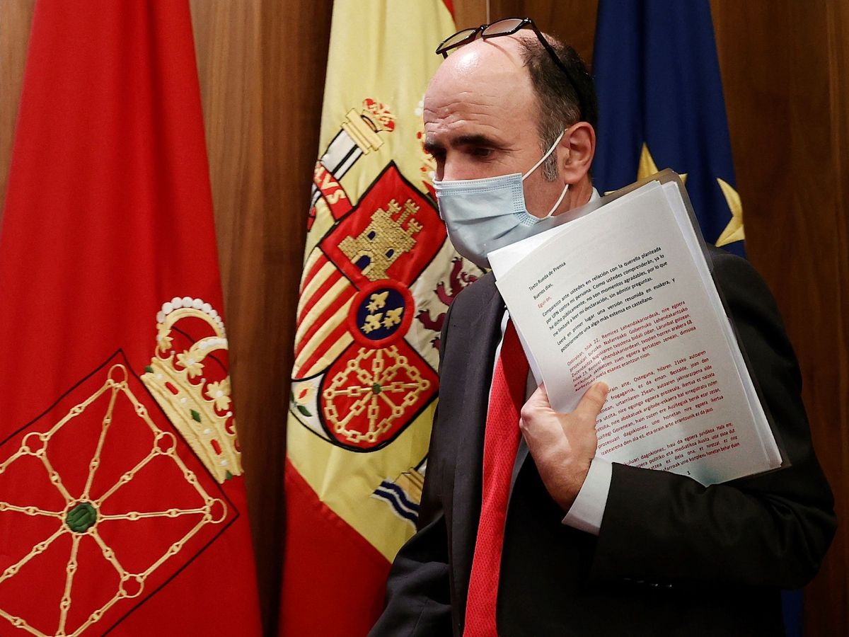 Foto: El consejero de Desarrollo Económico del Gobierno de Navarra, Manu Ayerdi. (EFE)