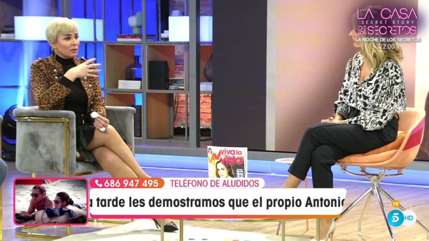 Aldón y Emma García. (Telecinco).