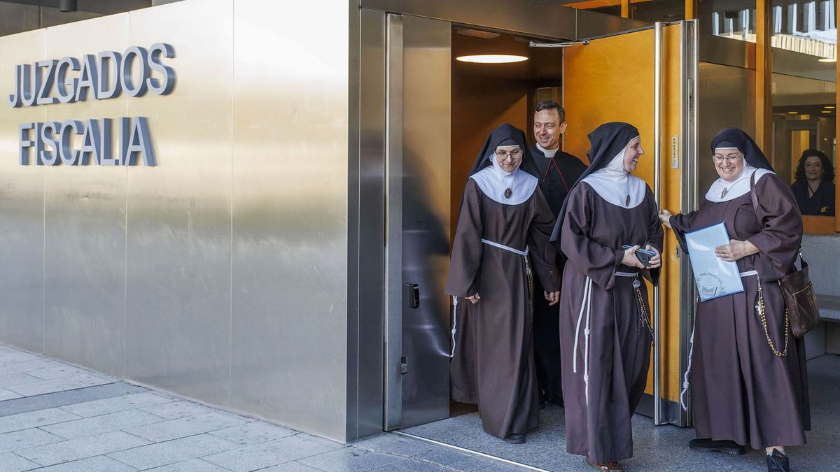 Las monjas de Belorado echan a una delegación de la Iglesia y acaba mediando la Guardia Civil: "No eran bien recibidos"