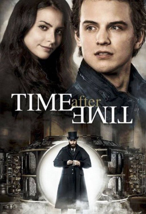 Foto: Póster promocional de 'Time After Time', traducida en España como 'Los pasajeros del tiempo' (ABC)