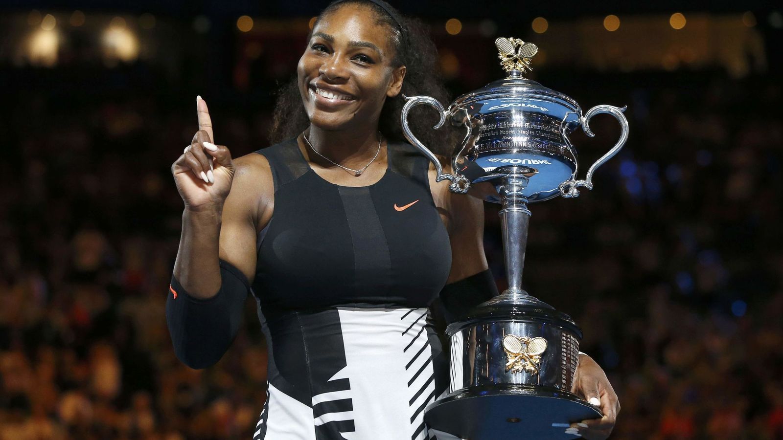 Foto: Serena Williams triunfó por séptima vez en Australia (Reuters)