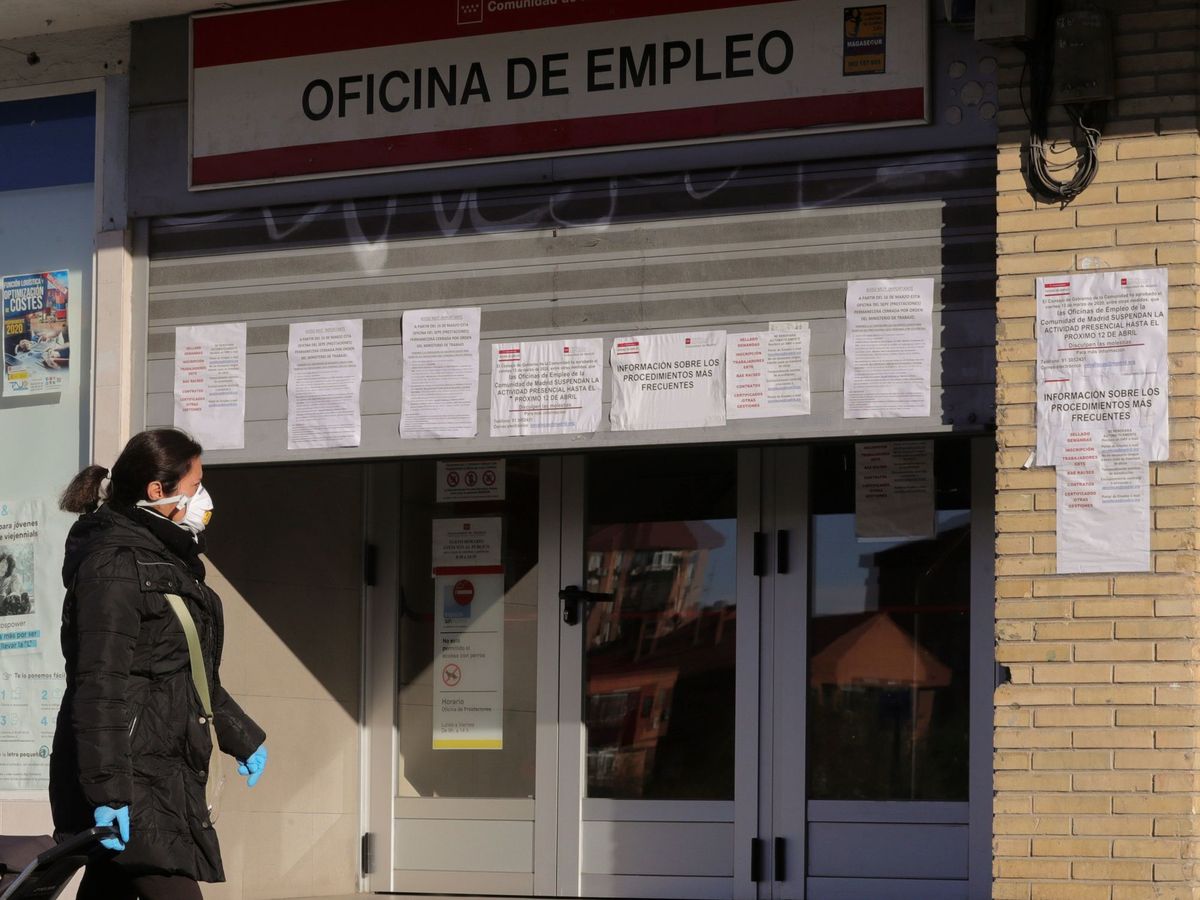 Foto: Oficina de empleo en Madrid (EFE)