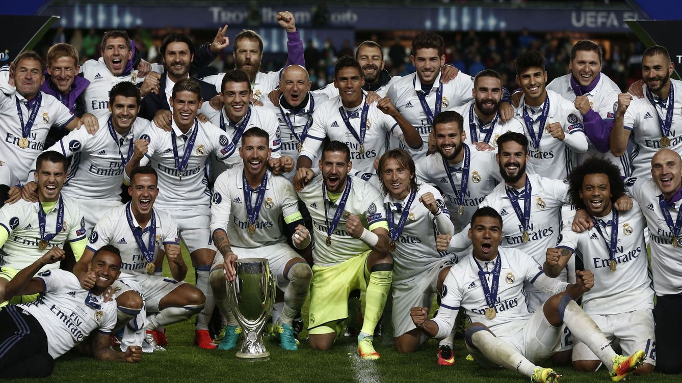 Foto: El Real Madrid gana la Supercopa de Europa tras ganarle al Sevilla