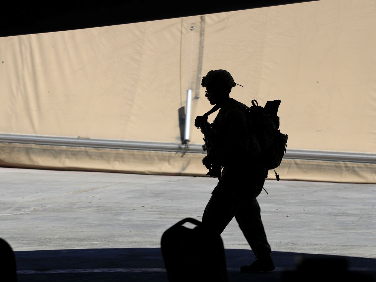 Foto: Un soldado estadounidense en Irak. (Reuters/Thaier Al-Sudani)