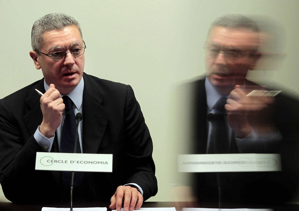 Foto: El ministro de Justicia, Alberto Ruiz Gallardón. (EFE)