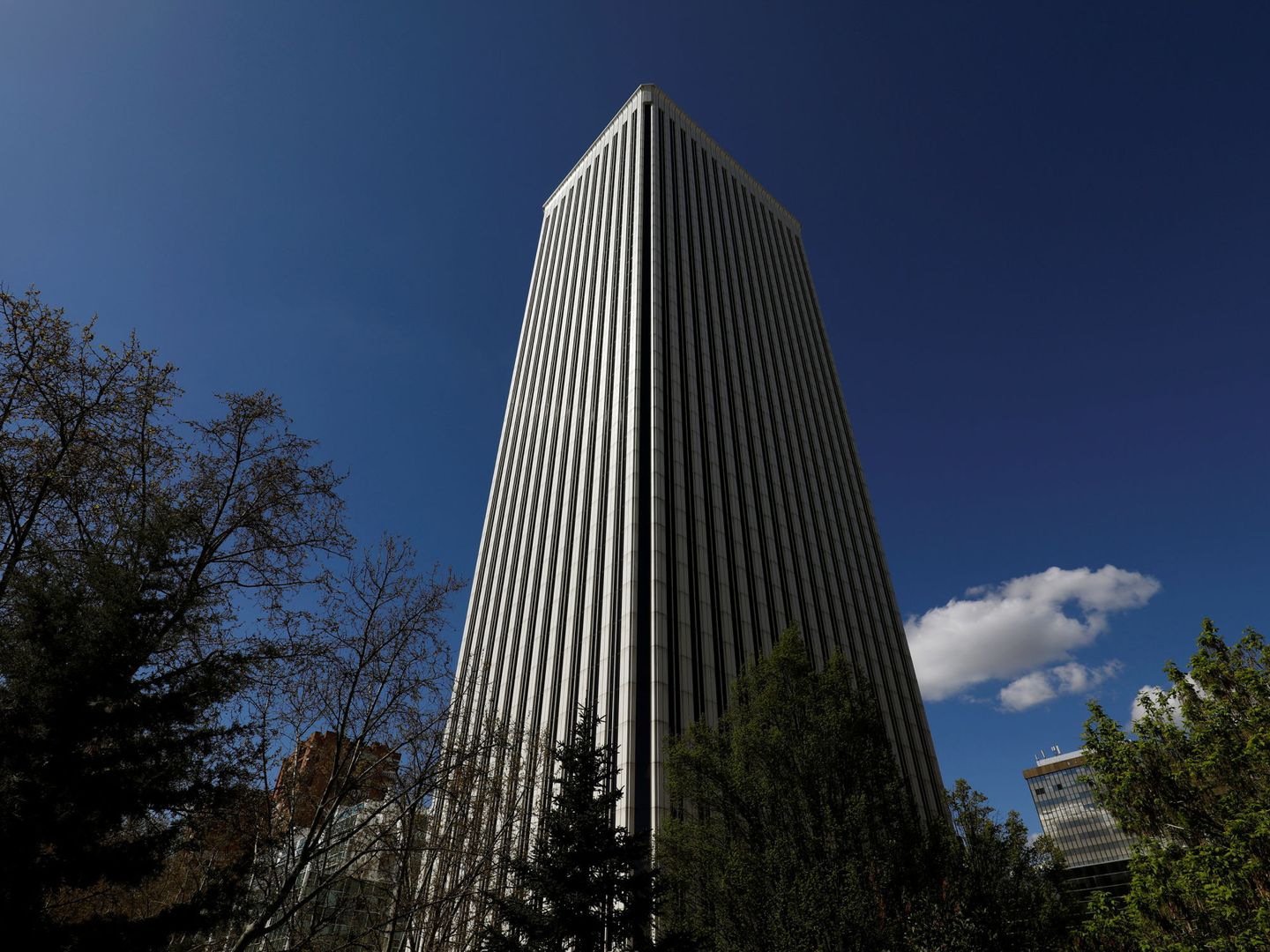 Torre Picasso, sede de Deloitte en Madrid. (Reuters)