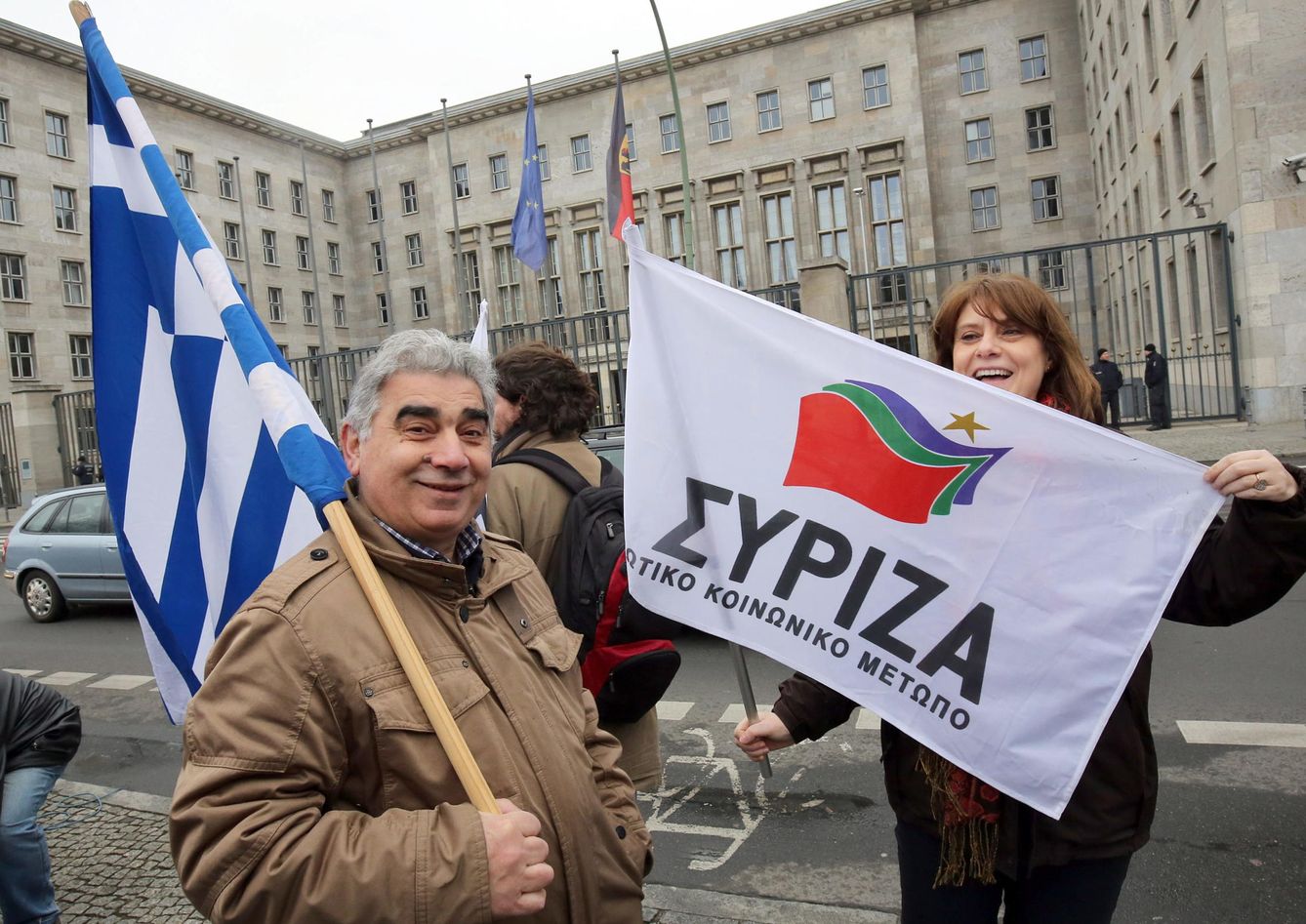 Manifestacion de solidaridad con Grecia en Berlin (Reuters)