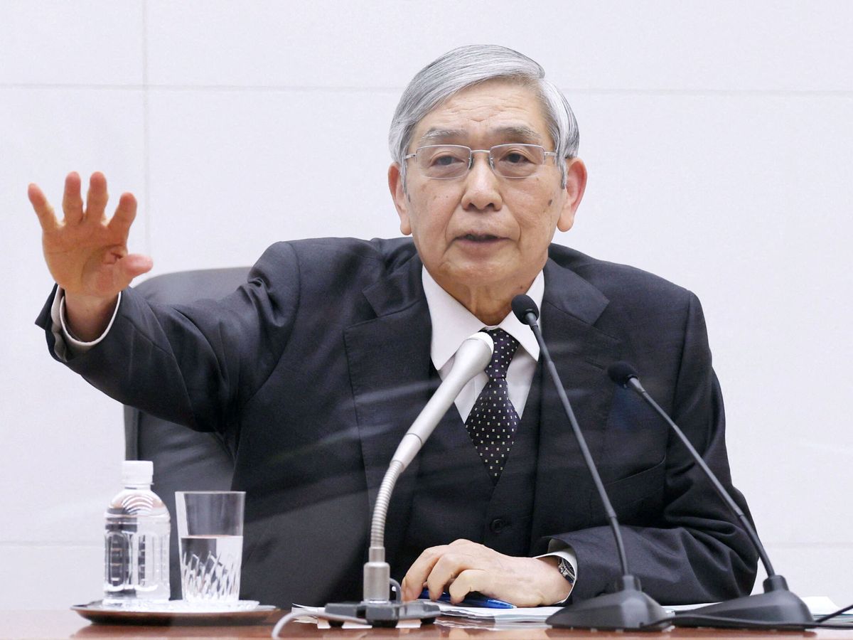 Foto: Haruhiko Kuroda, gobernador del Banco de Japón. (Reuters)