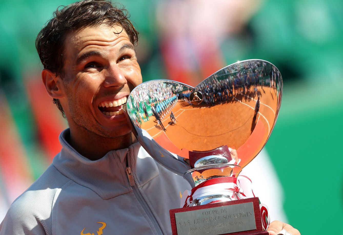 Rafa Nadal logró el pasado domingo su undécimo título en el Masters 1000 de Montecarlo. (EFE)