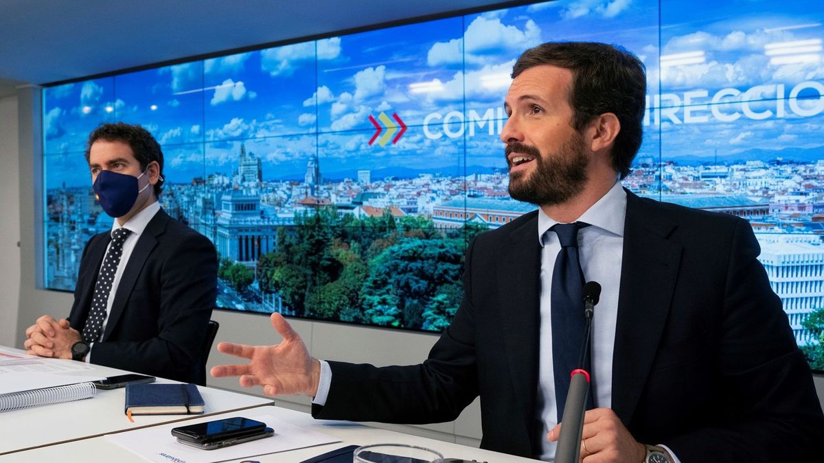 Pablo Casado descarta un adelanto electoral y una moción de censura en Madrid