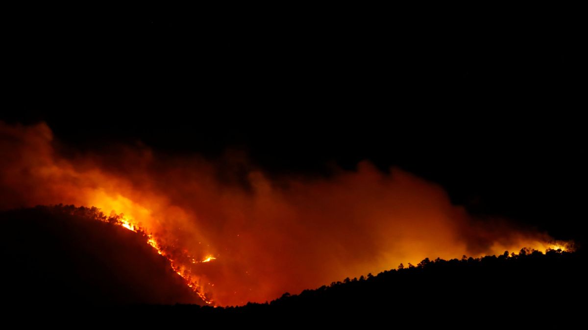 Mejora la evolución del incendio de Arico (Tenerife), aunque persiste el peligro