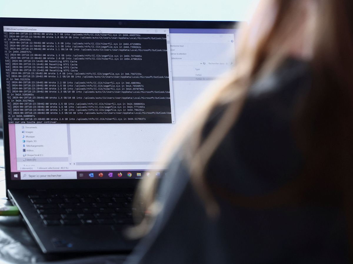 Foto: Una mujer consulta un ordenador. (Reuters/Stephanie Lecocq)