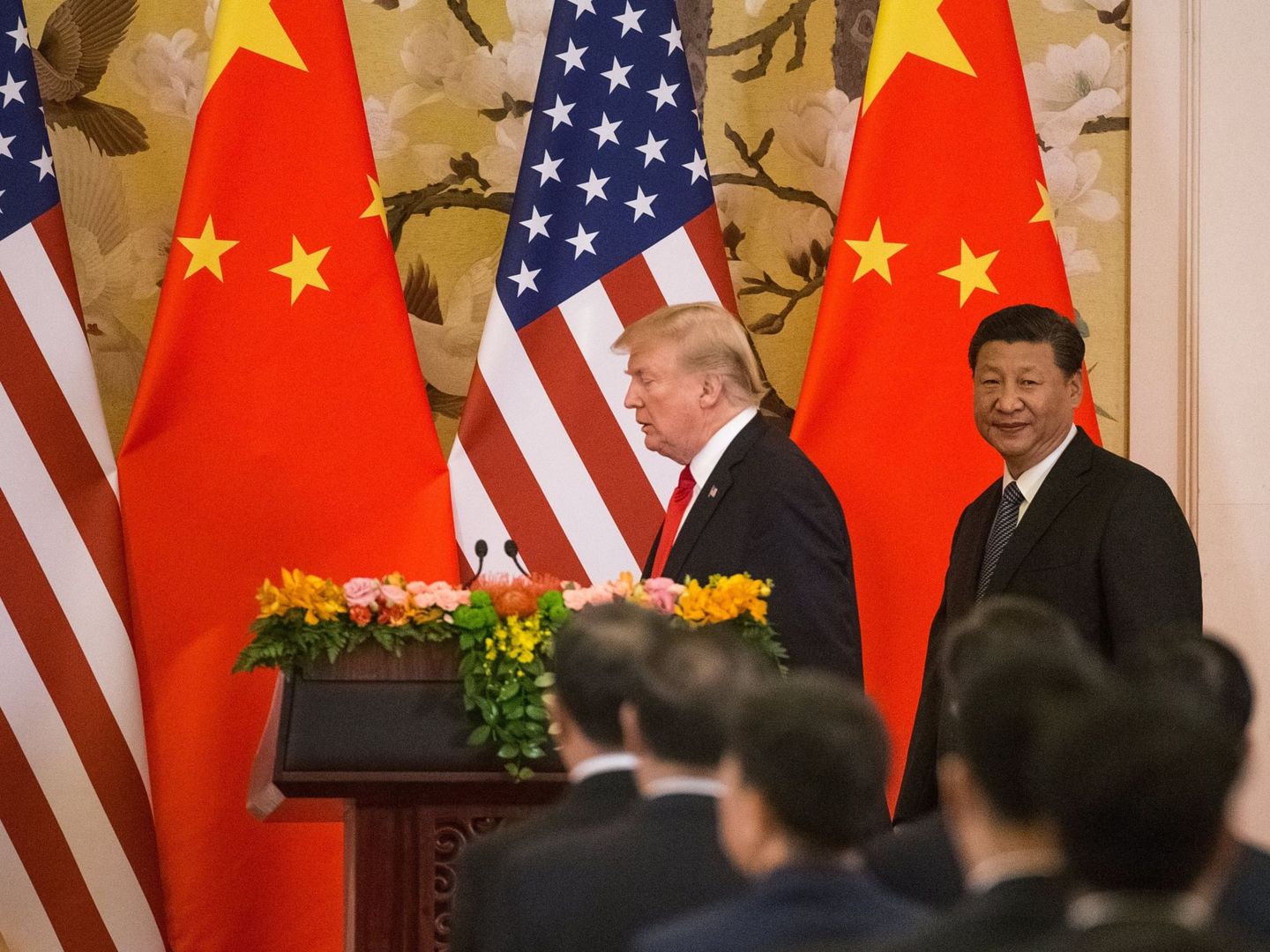Visita de Trump a China. (EFE)