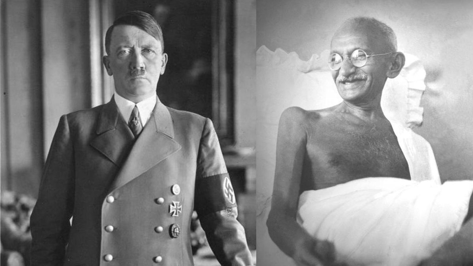 Foto: Son dos de las figuras más importantes del siglo XX, pero por razones bien distintas.