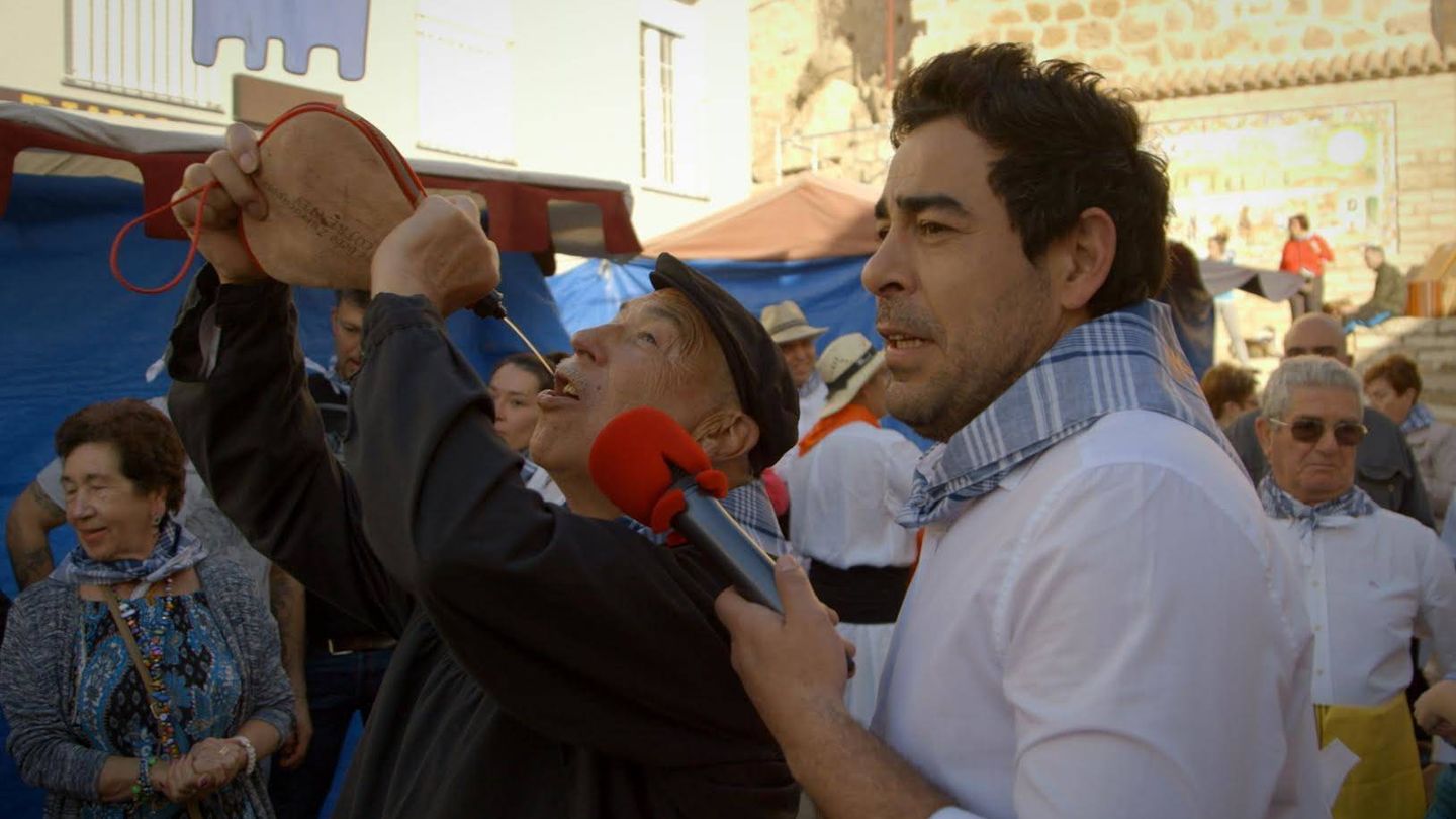 El actor Chiapella, en una entrega de 'El paisano'. (RTVE)