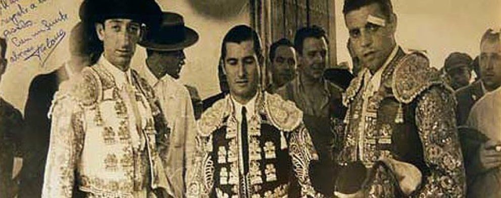 Foto: Vaquerín, con el delantal por montera