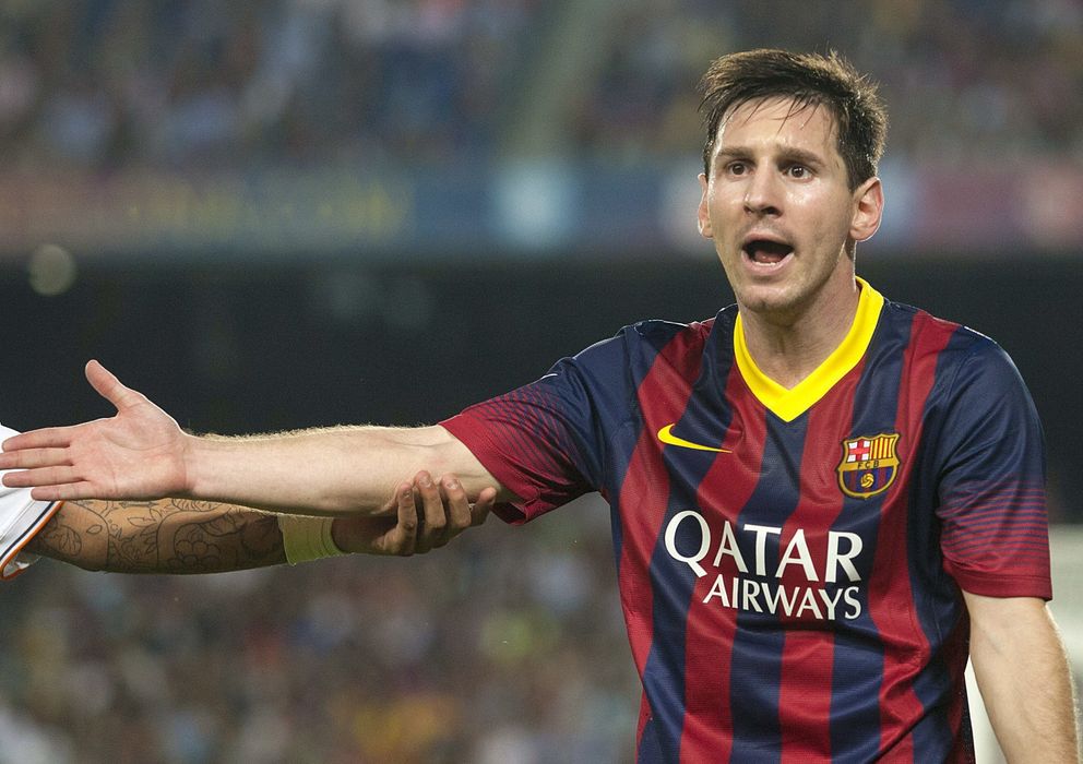 Foto: Leo Messi no se ha cortado y ha atacado al vicepresidente del Barcelona.