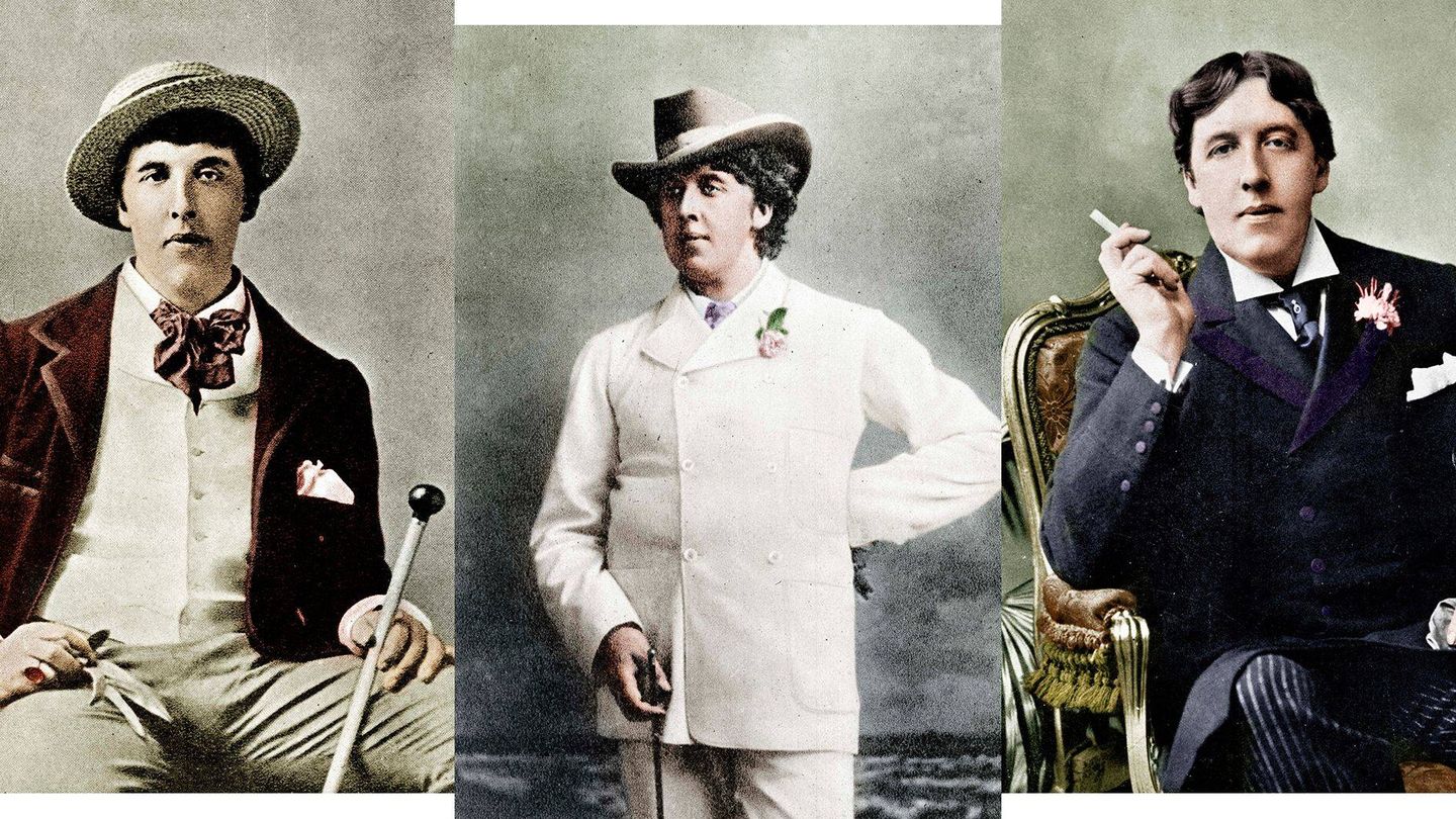 Diferentes retrato de Oscar Wilde