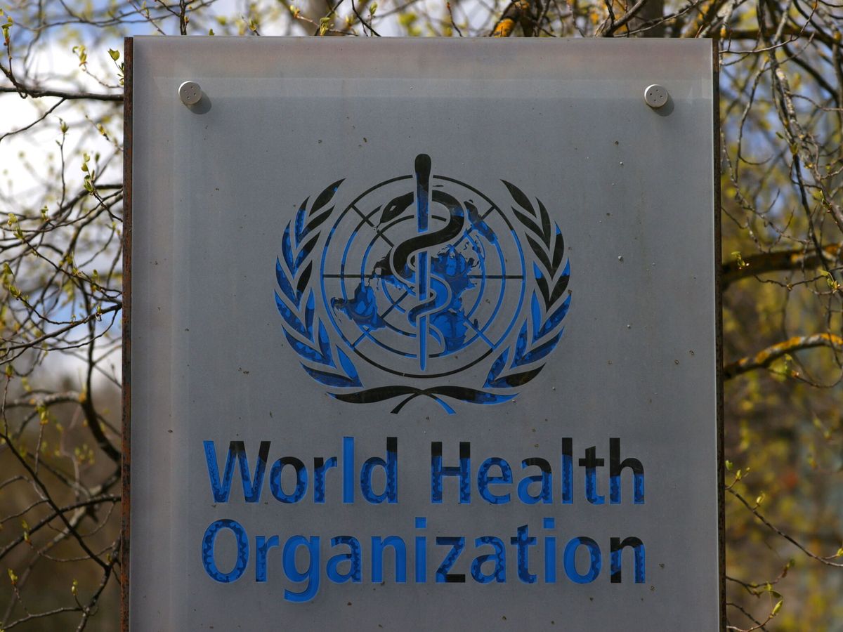 Foto: Logo de la Organización Mundial de la Salud en Ginebra, Suiza. (Reuters/Denis Balibouse)