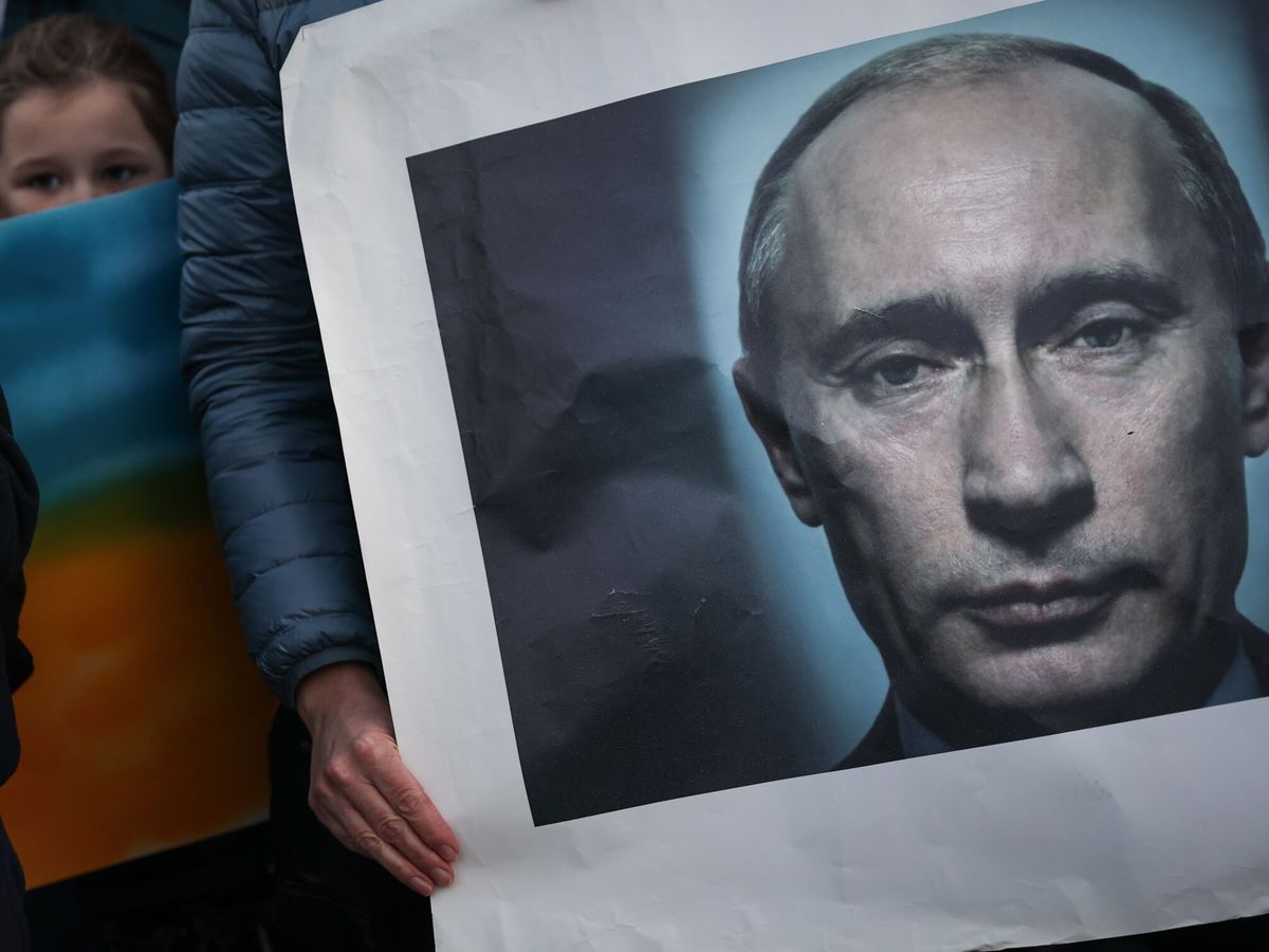 Foto: Una manifestación anti Putin