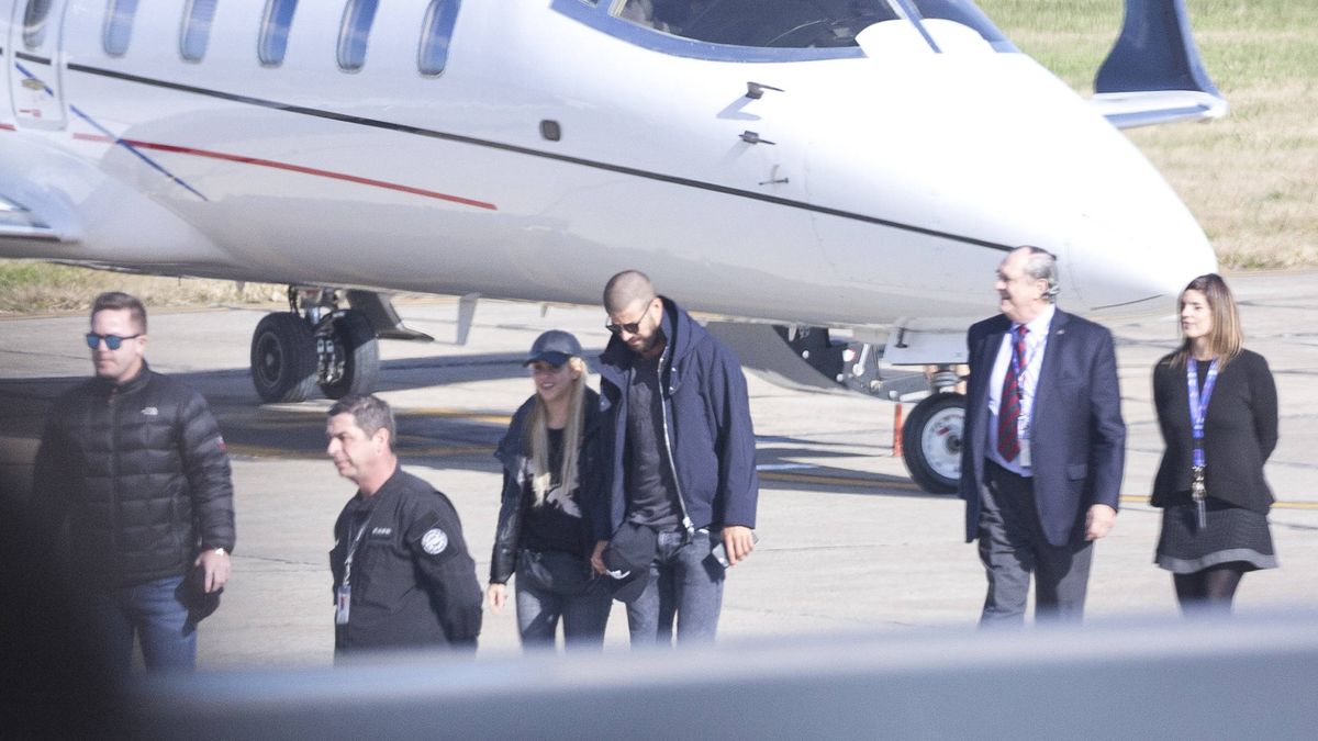 3.750 euros la hora: el jet privado en el que Shakira voló a la boda de Messi