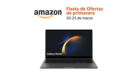 Gran descuento en Amazon: Samsung Galaxy Book3 Laptop 15,6 FullHD a precio mínimo