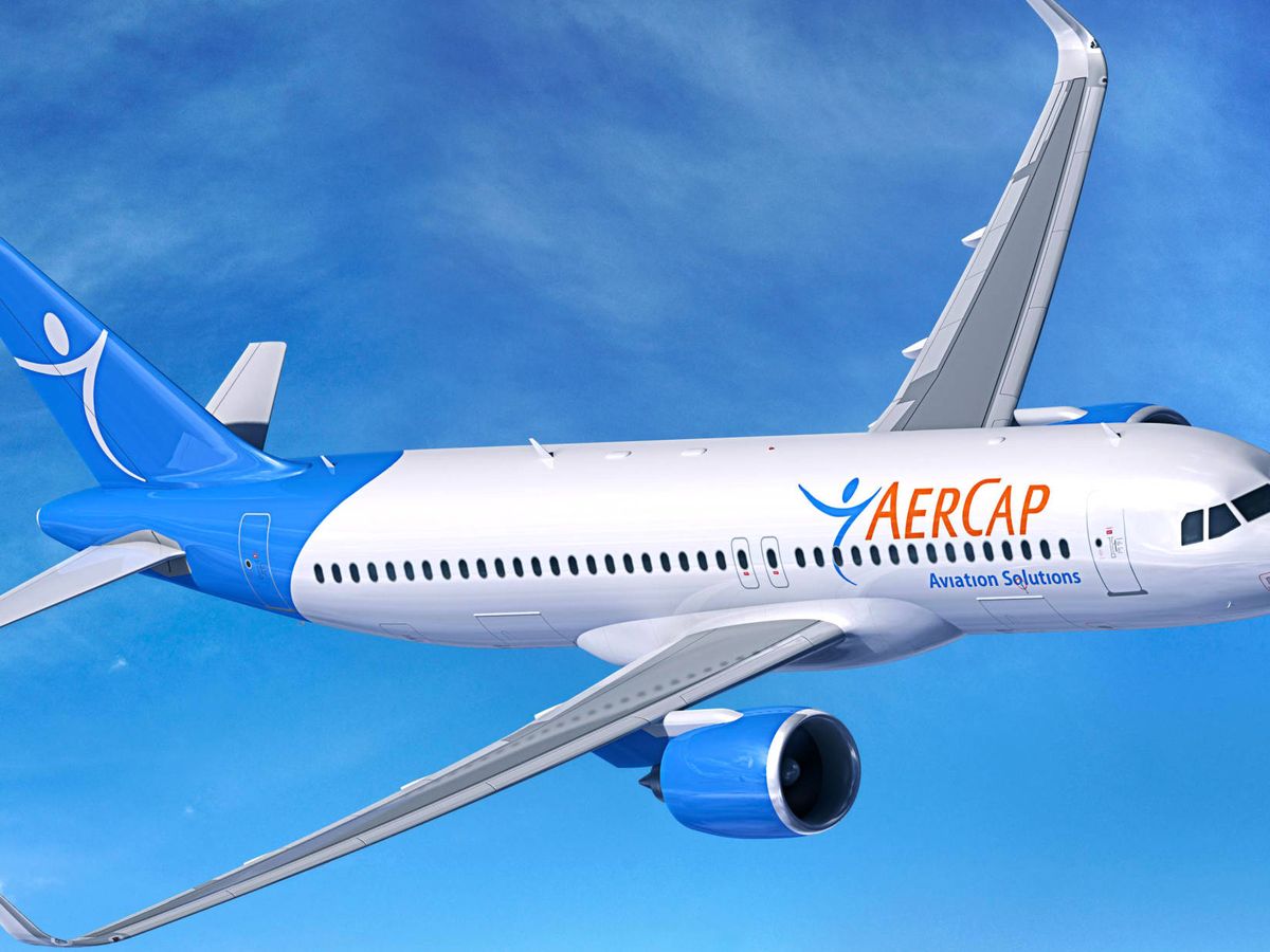 Foto: Un A320 del líder de las empresas de leasing. (Aercap)