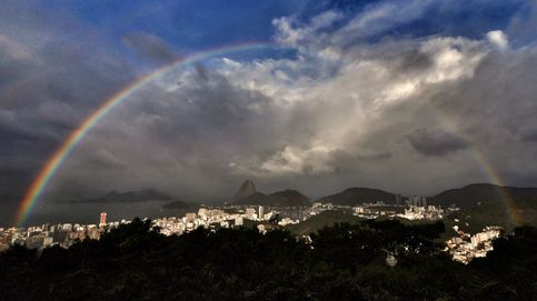 Arcoíris sobre Río de Janeiro y protestas de Greenpeace: el día en fotos