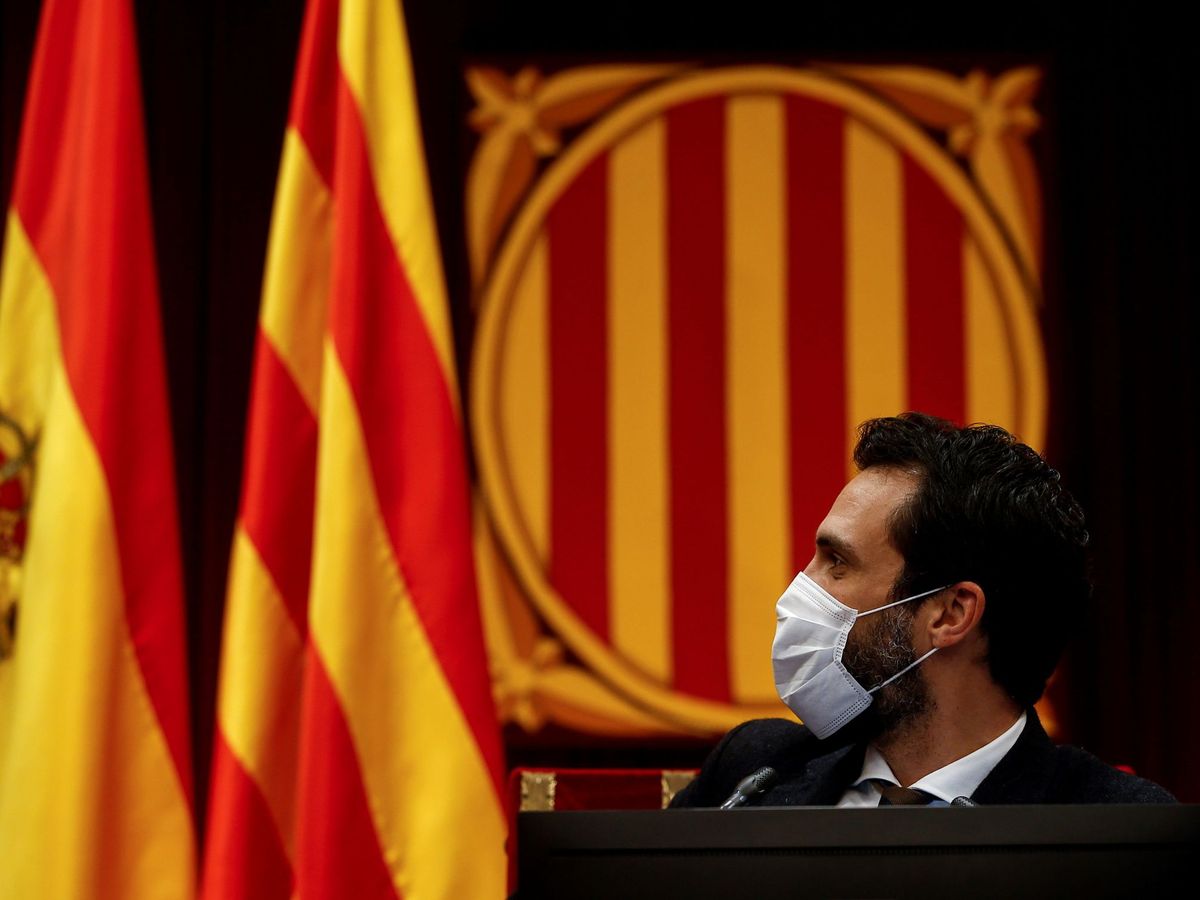 Foto: l presidente del Parlament de Cataluña, Roger Torrent. (EFE)