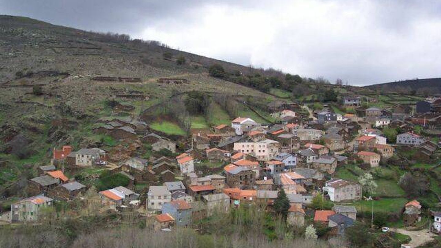 El diminuto pueblo de Prádena de Atienza. 