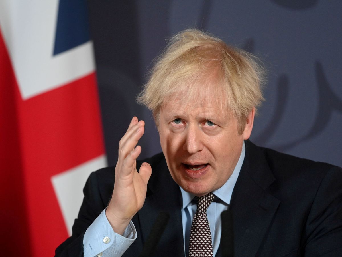 Foto: Boris Johnson, en una rueda de prensa sobre el Brexit (Reuters/Paul Grover)