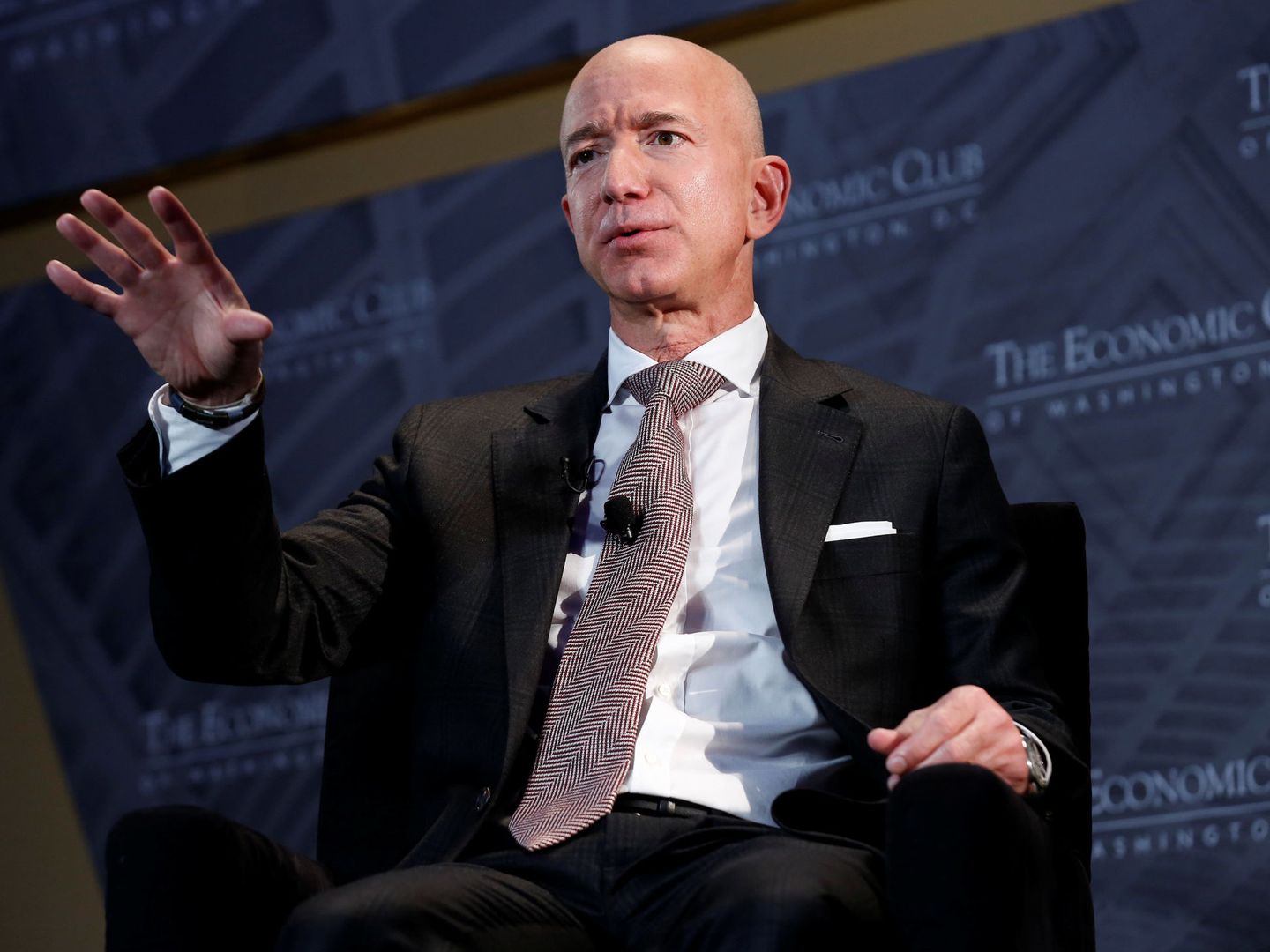 Jeff Bezos, presidente y CEO de Amazon.  (Reuters)